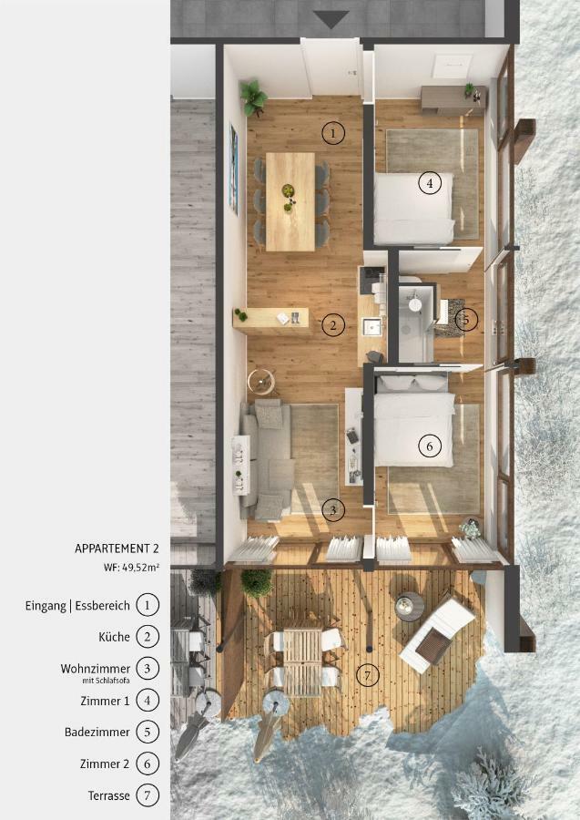 Emma'S Appartements Gerlos Exterior foto